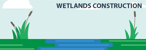 wetlands construction banner